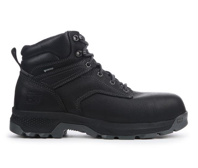 Men's Timberland Pro TP Titan EV CT H20 Work Boots in Black color