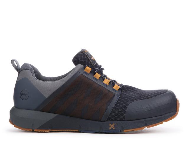 Men's Timberland Pro TP Radius CT Y Work Shoes in Grey Navy color