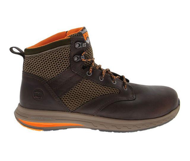 Timberland Pro TP Drivetrain Mid CO Work Boots in Brown color