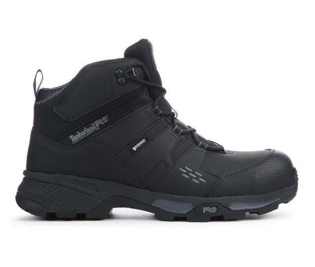 Men's Timberland Pro TP Switchback LT GRI Work Boots in Black color
