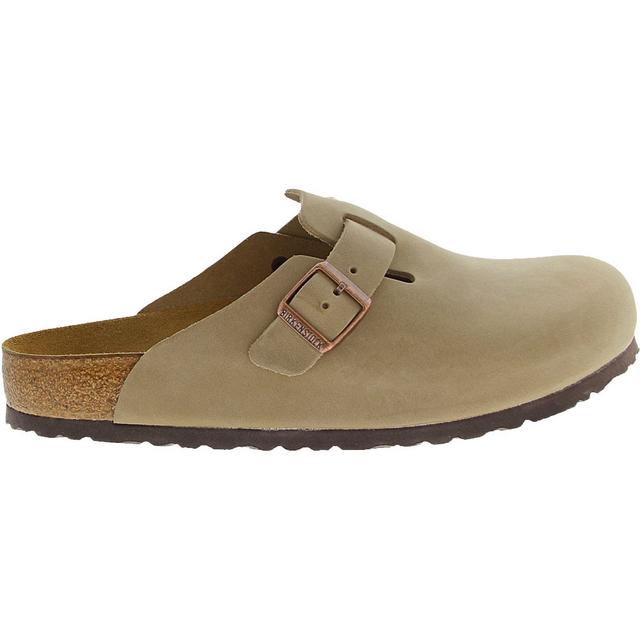 Birkenstock Boston Soft 1018147R Slip-On Shoes in Tan color