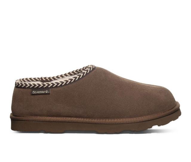 Bearpaw Men's Beau Slipper Clogs in Earth color