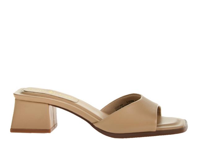 Women's Chinese Laundry Liinda Dress Sandals in Nude color