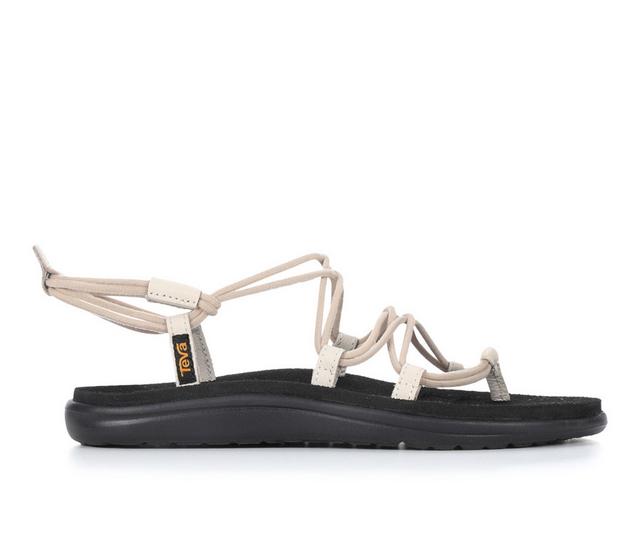 Women's Teva Voya Infinity Sandals in Sesame/Birch color