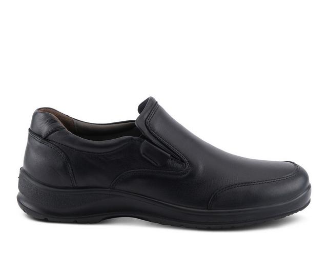 Men's SPRING STEP Abisko Casual Slip On Shoes in Black color