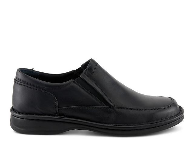 Men's SPRING STEP Enzo Casual Loafers in Black color