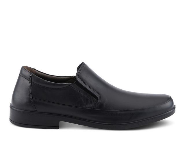 Men's SPRING STEP Felix Casual Loafers in Black color