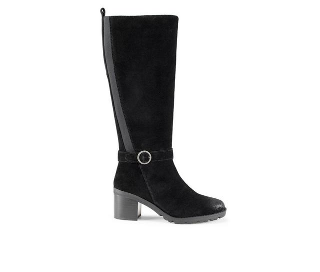 Women's Baretraps Della Knee High Boots in Black Suede color