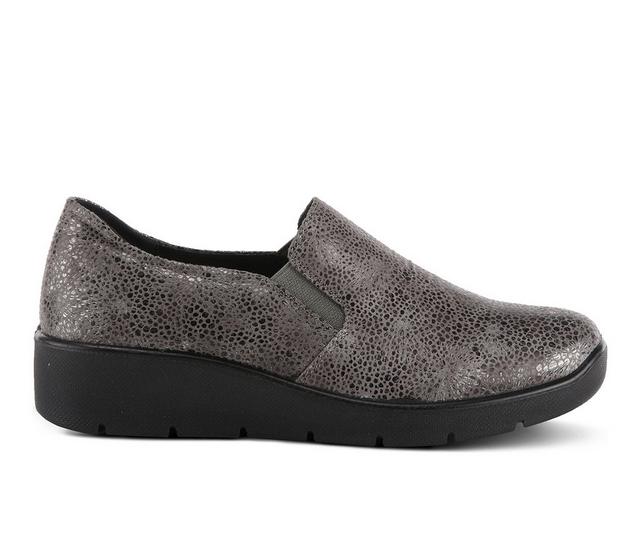 Women's Flexus Pellegrini Slip On Shoes in Grey Multi color