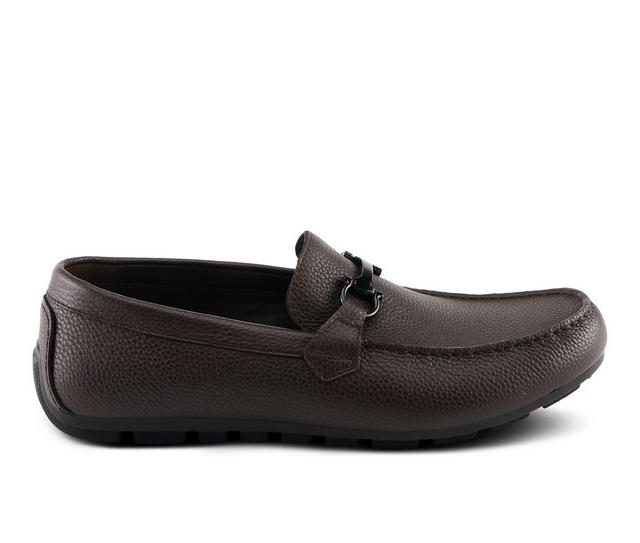 Men's SPRING STEP Jarrett Casual Loafers in Brown color