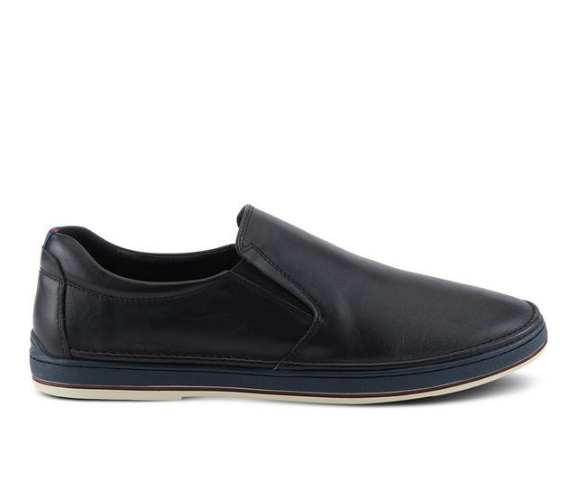 Men's SPRING STEP Lugano Casual Loafers in Black color