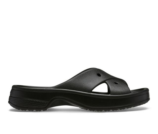 Crocs Classic Cross Strap Sandal in Black color