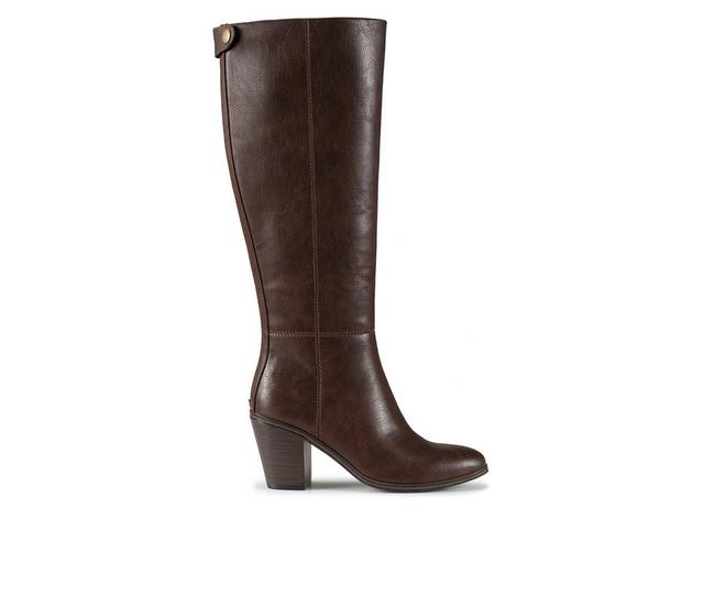 Women's Baretraps Kiara Knee High Boots in Brush Brown color