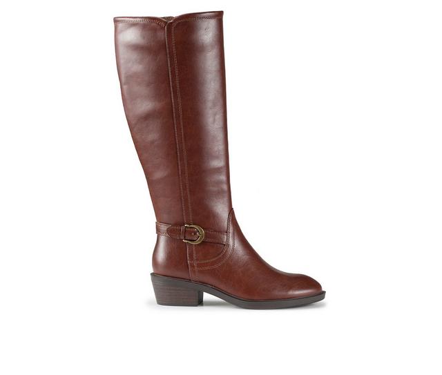 Women's Baretraps Nena Knee High Boots in Mahogany color