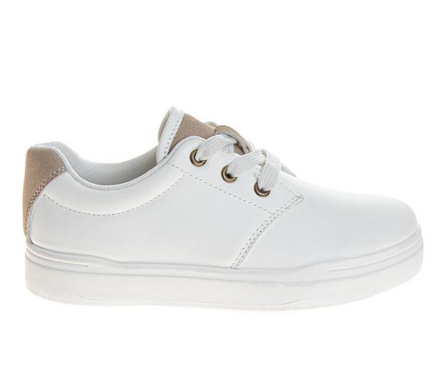 Boys' Beverly Hills Polo Club Little Kid Colin Lace Up Sneakers in White color