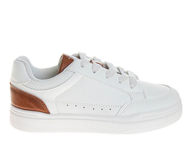 Boys' Beverly Hills Polo Club Little Kid Drake Lace Up Sneakers in White color
