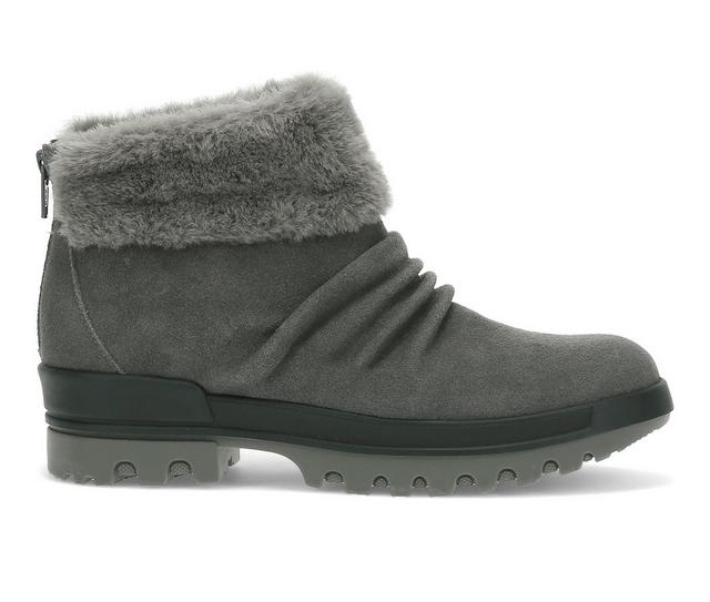 Women's Baretraps Nuri Cold Weather Booties in Dark Grey color