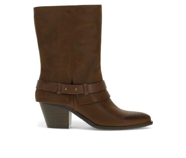 Women's Baretraps Yamura Booties in Brush Brown color