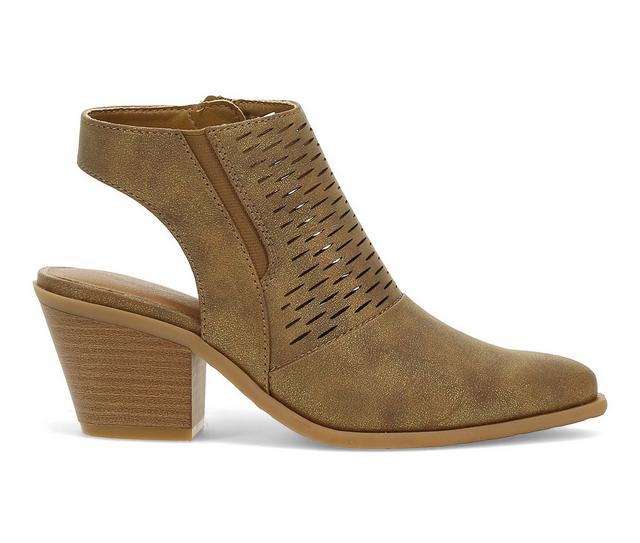 Women's Baretraps Yangley Booties in Gold color