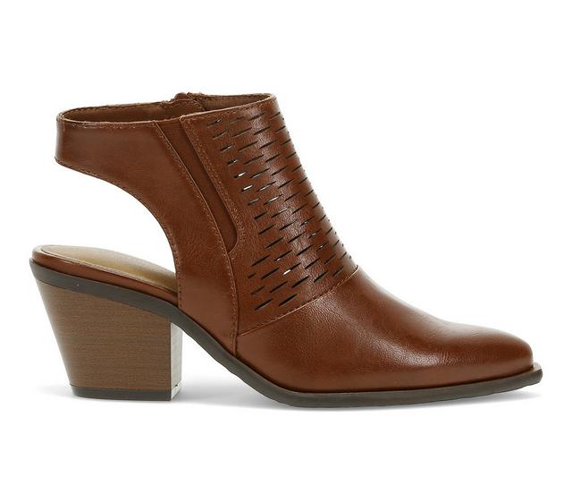 Women's Baretraps Yangley Booties in Mahogany color