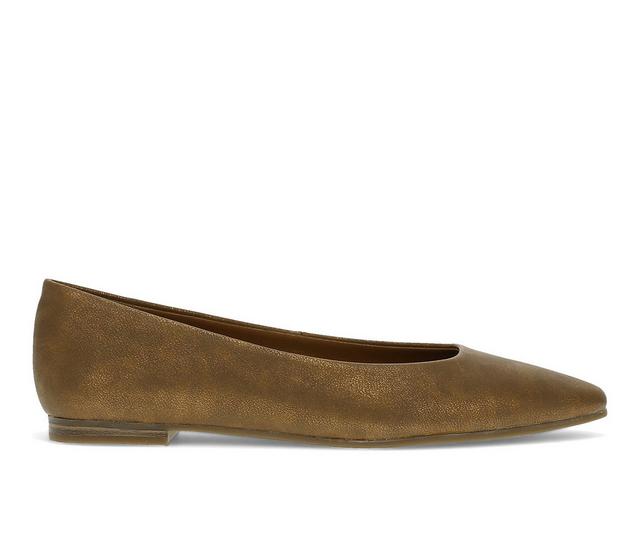 Women's Baretraps Rhonda Flats in Bronze color