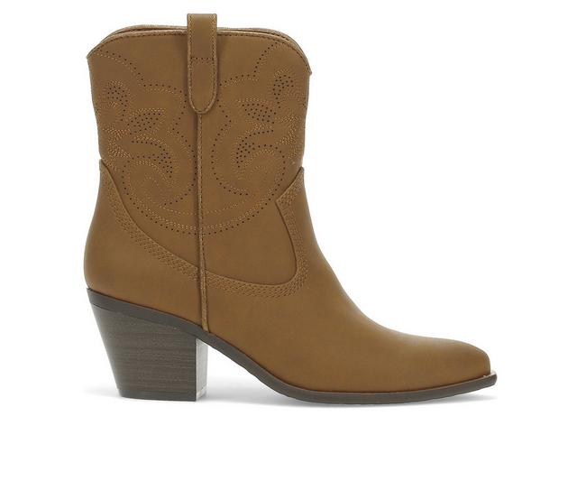 Women's Baretraps Yenni Western Boots in Walnut color