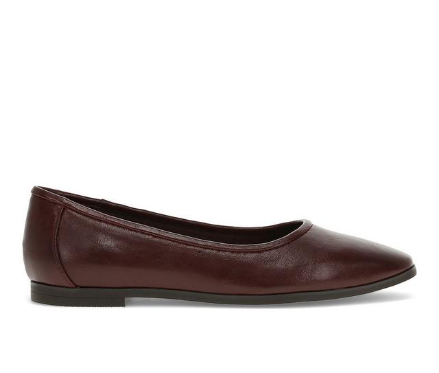 Women's Baretraps Tania Flats in Bloodstone color