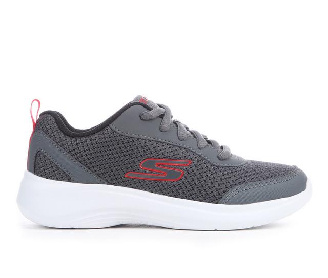 Boys' Skechers Big Kid Selectors Running Shoes in Charcoal/Red color