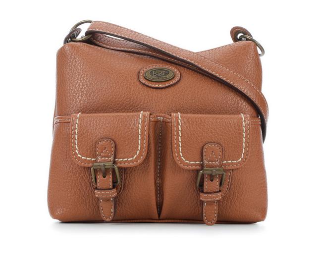 BOC Perryville Flaps Mini Xbody Handbag in Saddle color