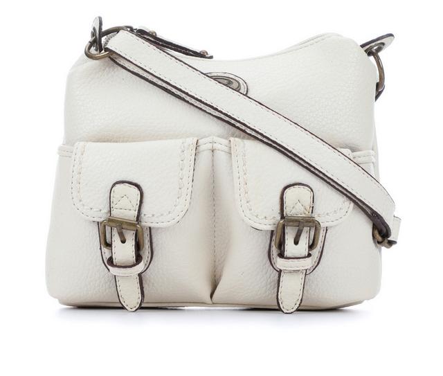 BOC Perryville Flaps Mini Xbody Handbag in Bone color