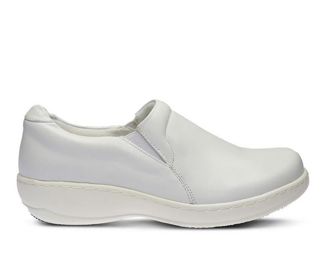 All white non slip nursing shoes online