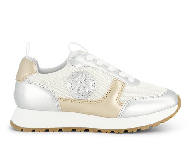 Girls' Sam & Libby Little Kid & Big Kid Rosa Randal Sneakers in White color