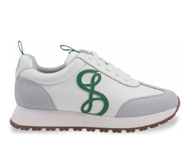 Girls' Sam & Libby Little Kid & Big Kid Rosa Randal Sneakers in White Geen color