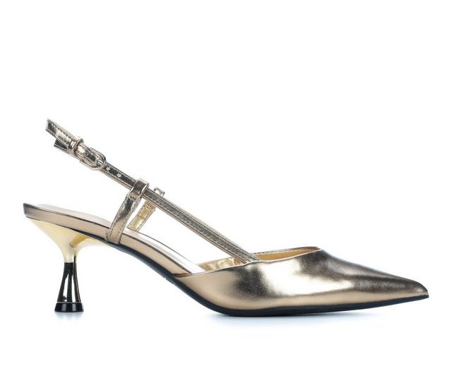 Women's Nine West Rowen3 Pumps in Bronze color