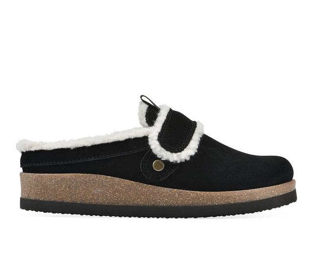 Women's White Mountain Baylen Clogs in Black color