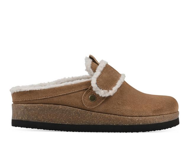 Women's White Mountain Baylen Clogs in Chestnut color