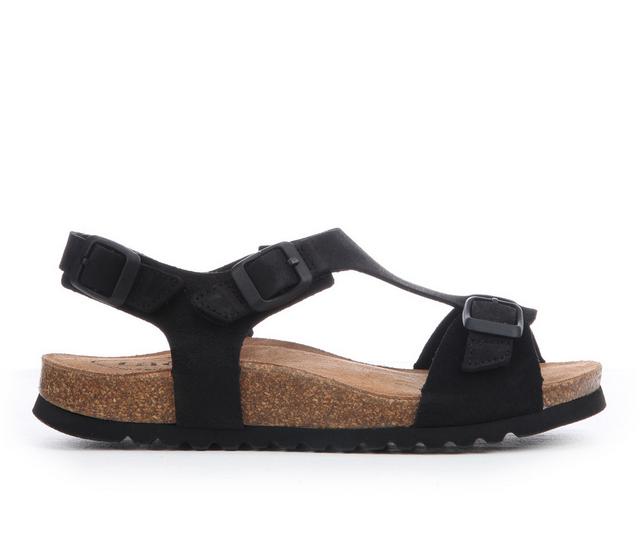 Women's TAOS MVP Footbed Sandals in Black color