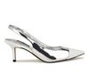 Silver/White