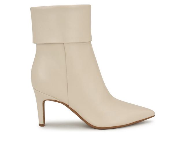 Women's Nine West Golas Booties in Cream color