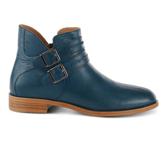 Women's SPRING STEP Pristina Booties in Blue color