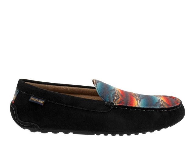 Pendleton Men's Saltillo Sunset Slippers in Black color