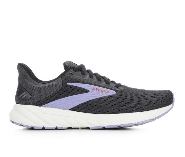 Women's Brooks Anthem 6 Running Shoes in Blk/Lav/Cop color