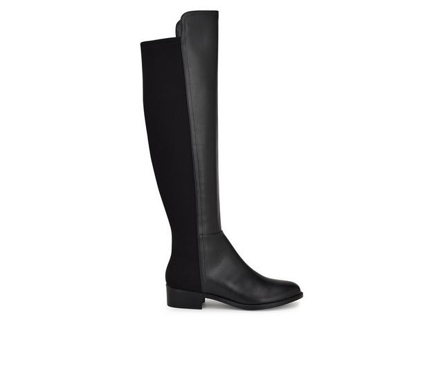 Women's Nine West Nayli Knee High Boots in Black color