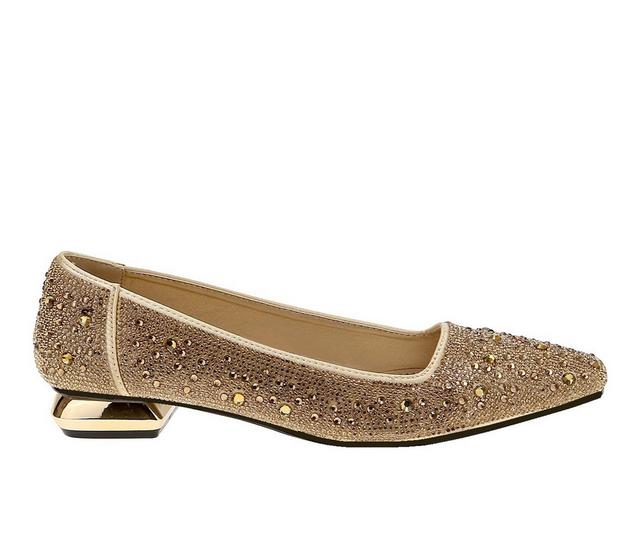 Women's Lady Couture Fever Pumps in Gold Glitter color