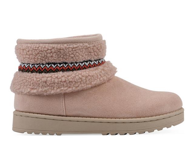 Women's White Mountain Icons Winter Boots in Blush color