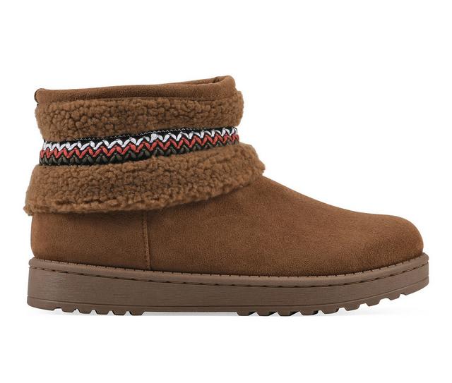 Women's White Mountain Icons Winter Boots in Chestnut color