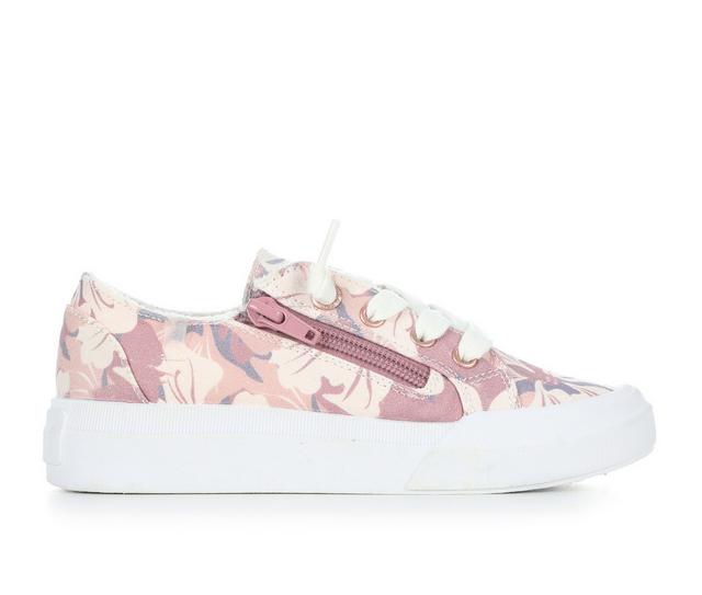 Girls' Roxy Little Kid & Big Kid RG Marina Zip Sneakers in Nirvana color
