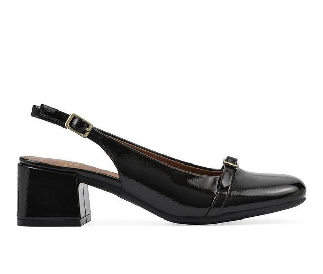 Women's White Mountain Later Slingback Pumps in Bronze color