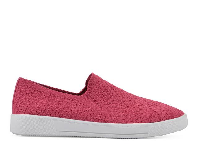 Women's White Mountain Upsoar Slip On Shoes in Super Pink color