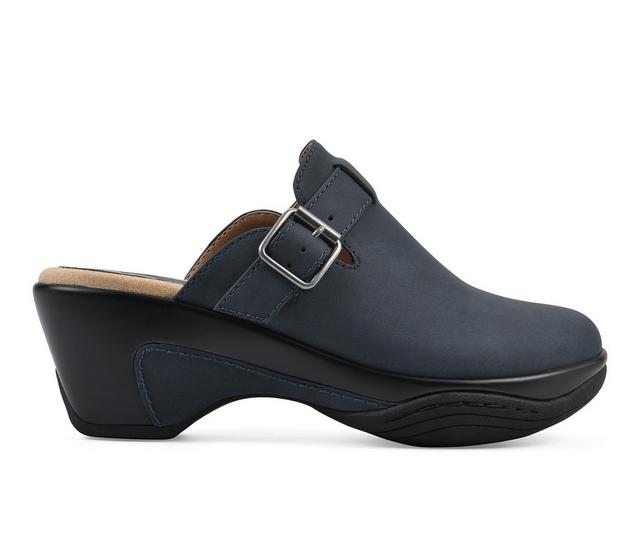 Women's White Mountain Viewed Clogs in Navy color